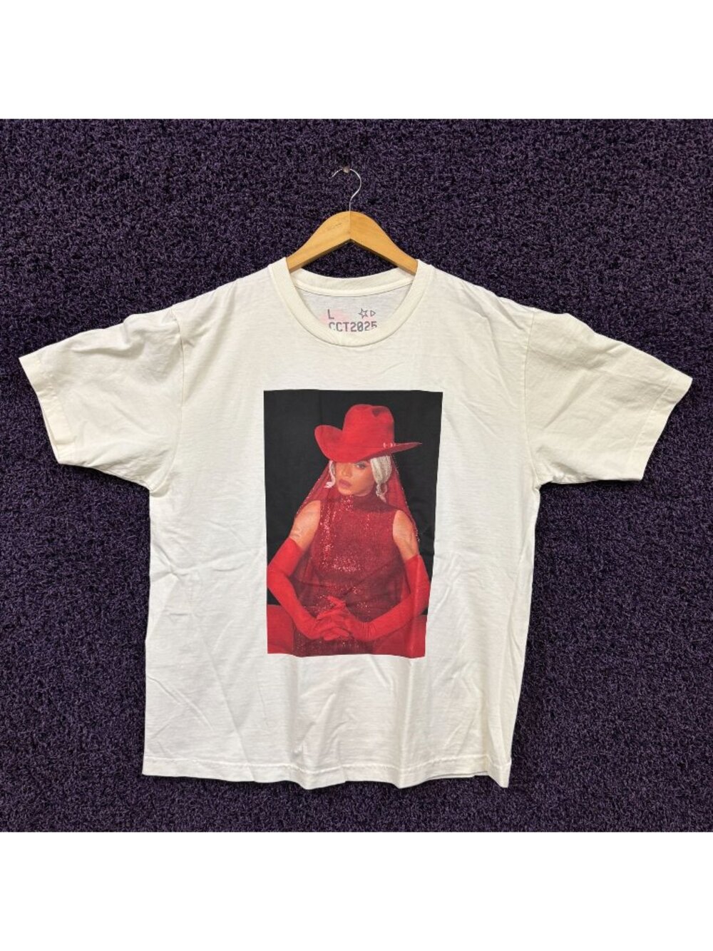Beyoncé Cowboy Carter Los Angeles Exclusive T-shirt size Large